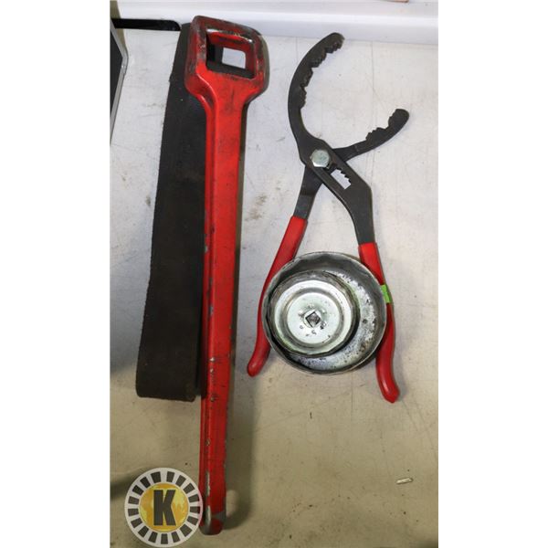LOT OF 3 OIL CHANGE WRENCHES