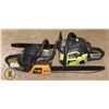 Image 1 : LOT OF 2 POULAN GAS CHAINSAWS - AS IS