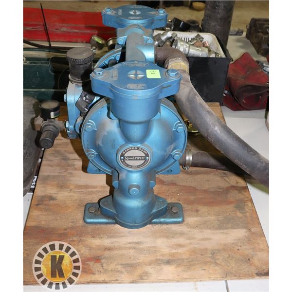 WARREN RUPP SANDPIPER AIR POWERED DOUBLE DIAPHRAGM