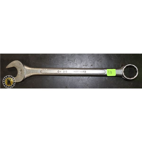 WESTWARD 1-1/4 INCH WRENCH