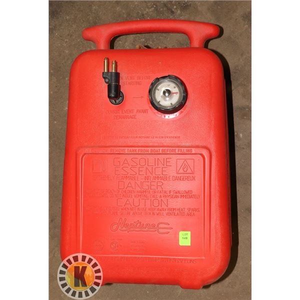 NEPTUNE BOAT GAS TANK