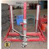 Image 1 : RED 1500 LBS HYDRAULIC WHEEL DOLLY
