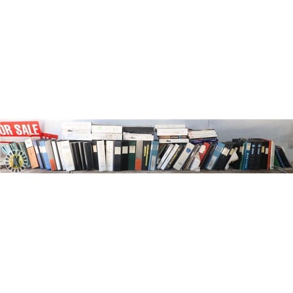 LARGE LOT OF SHOP MANUALS