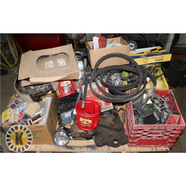 LARGE LOT OF ASSORTED AUTOMOTIVE PARTS