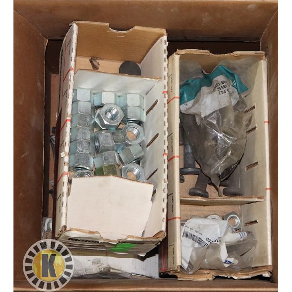 BOX OF ASSORTED HARDWARES