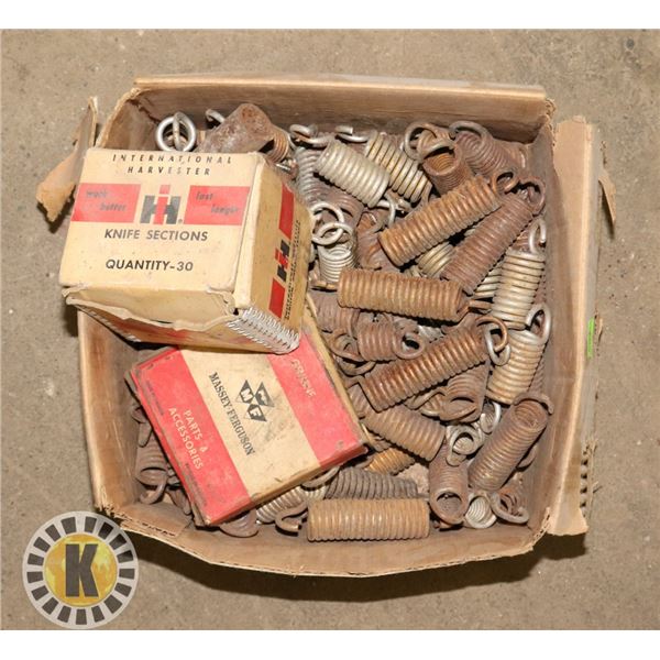 BOX OF BRAKE SPRINGS