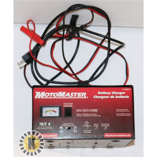 MOTOMASTER BATTERY CHARGER 1115670