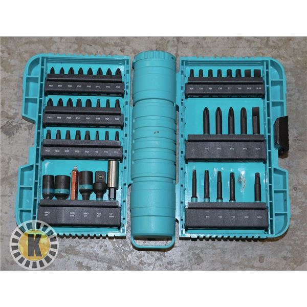 MAKITA TOOLS BIT SET IN CASE