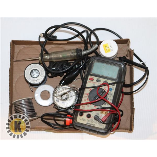 FLAT OF SOLDERING KIT