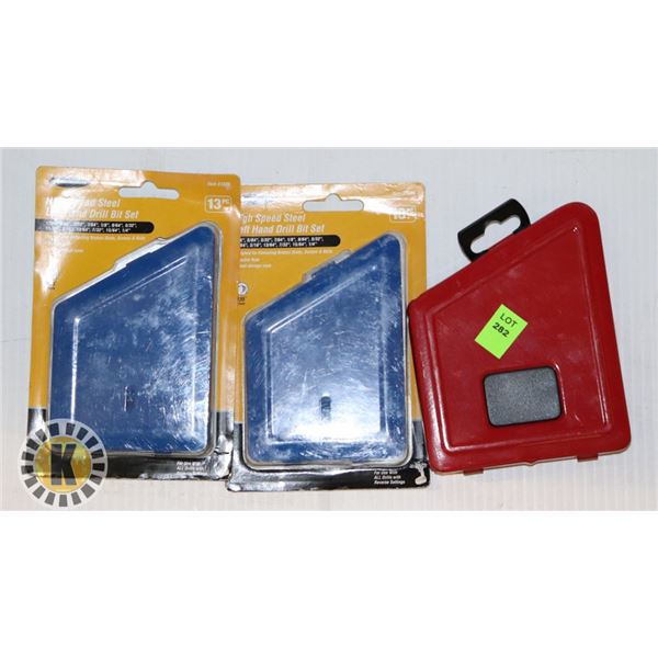 3 ALLEN KEY SETS WITH CASES