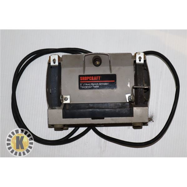 5" SHOPCRAFT BENCH GRINDER