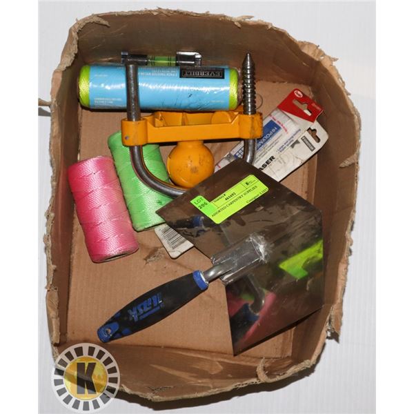 ASSORTED CARPENTRY SUPPLIES