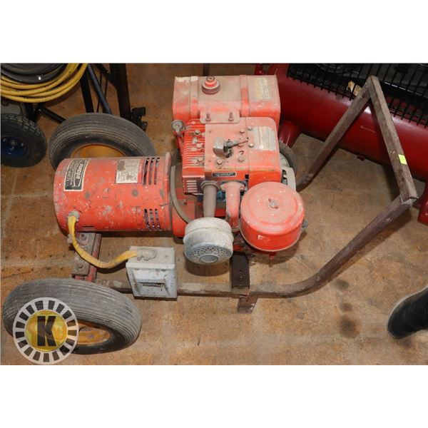 PINCOR MODEL RF-45HM2 10HP MACHINE ON WHEELS