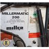 Image 2 : MILLERMATIC 200 DC ARC WELDER ON WHEELS