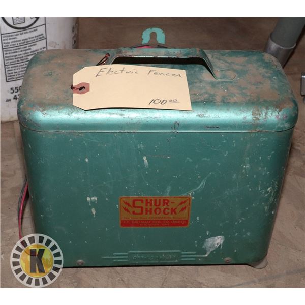 SHUR-SHOCK ELECTRIC FENCE MACHINE