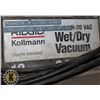 Image 2 : RIDGID 12 GALLON, 2.75 HP WET/ DRY VAC