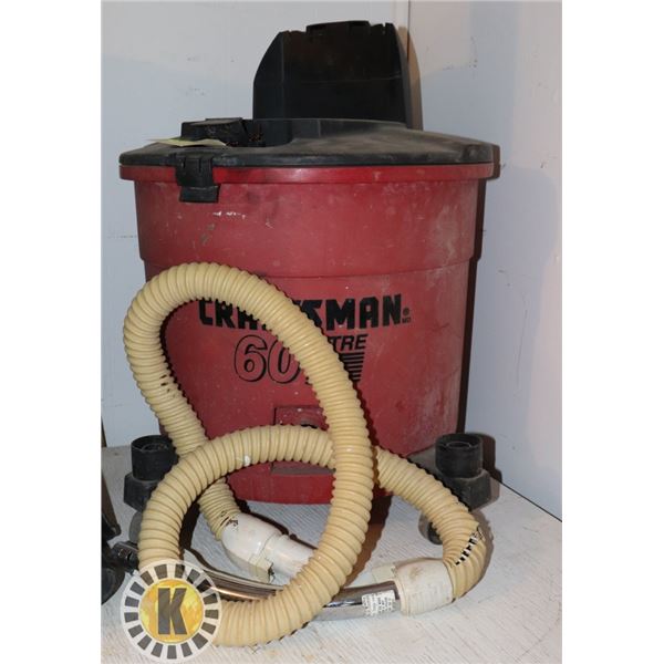 CRAFTSMAN 60L WET/ DRY VAC