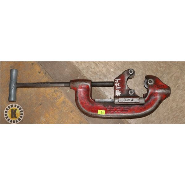 THE RIDGE TOOL CO NO 4 LARGE PIPE CUTTER