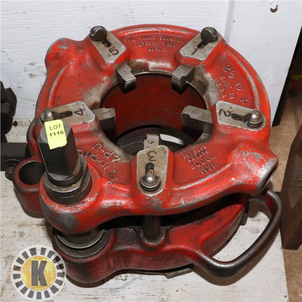 RIDGID 4P-J JAM PROOF PIPE THREADER 2-1/2" TO 4"