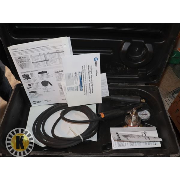 MILLER TIG WELDER PACKAGE (ONLY WHAT IS SHOWN IN