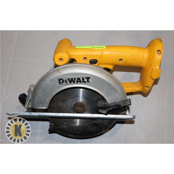 DEWALT CORDLESS CIRCULAR SAW