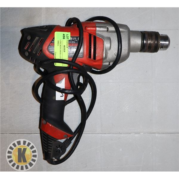 BLACK & DECKER DR501 1/2” CORDED DRILL