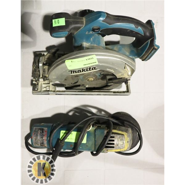 MAKITA CIRCULAR SAW & DISC GRINDER