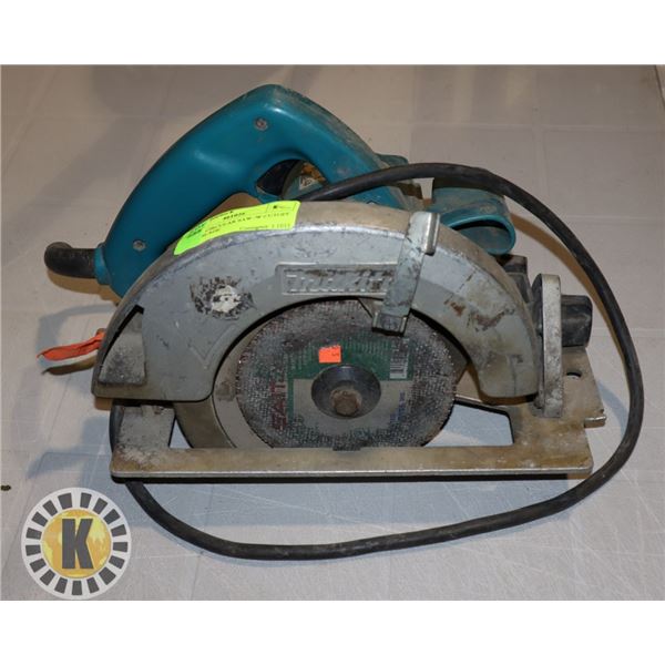 MAKITA CIRCULAR SAW /W CUTOFF WHEEL BLADE