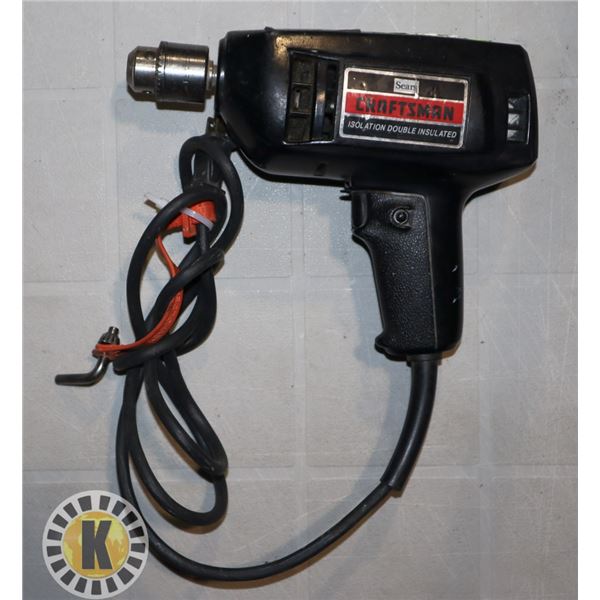 SEARS CRAFTSMAN 3/8" DRILL
