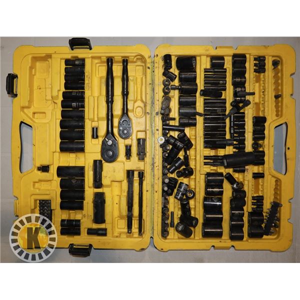STANLEY BLACK CHROME MECHANICS TOOL SET