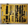 Image 1 : STANLEY BLACK CHROME MECHANICS TOOL SET