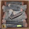 Image 1 : EIGHT PAIR OF USED GUM BOOTS