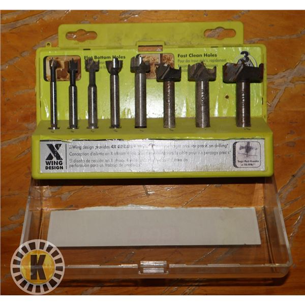 RYOBI FORSTNER BIT SET