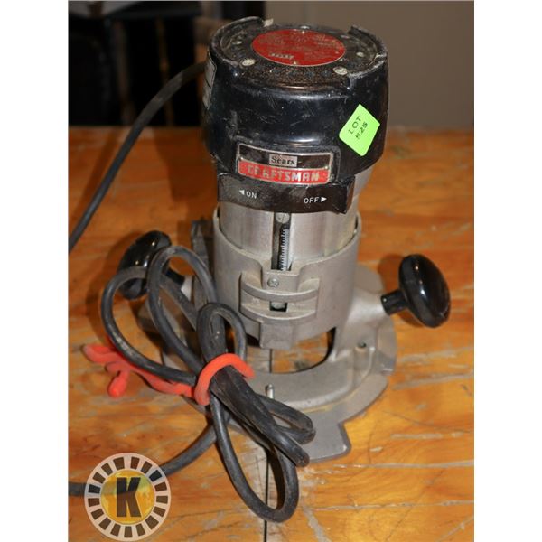SEARS/ CRAFTSMAN ROUTER WITH ONE BIT