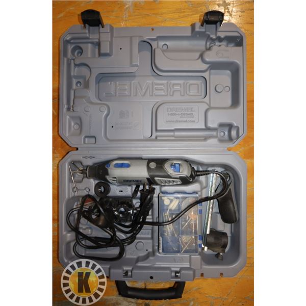 DREMEL 4000 ROTARY TOOL IN CASE WITH ACCESSORIES