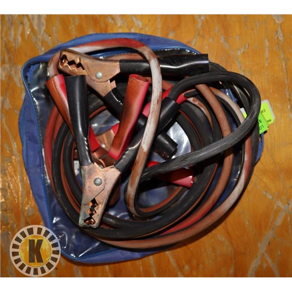 10' (8 GAUGE) BOOSTER CABLES