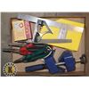 Image 1 : FLAT OF ASSORTED TOOLS INCLUDING HEX KEY SET