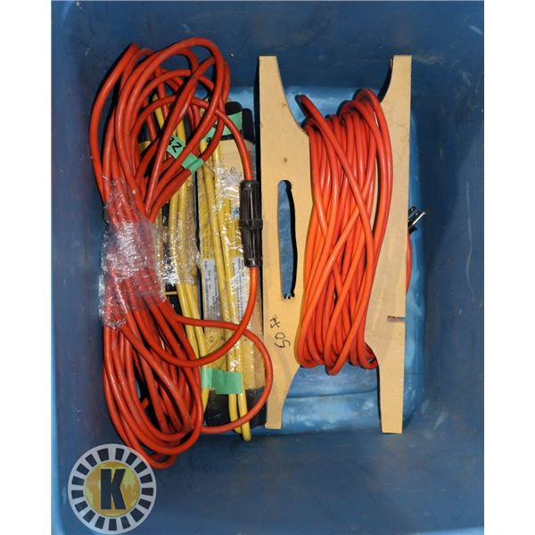 TOTE WITH TWO HEAVY DUTY POWER BARS,