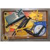 Image 1 : BOX OF ASSORTED PRECISION MEASURING/ ANGLE