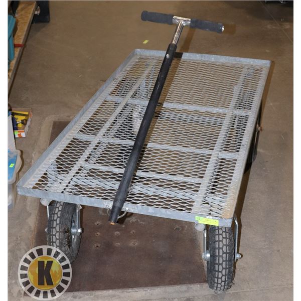 LARGE WHEELED CART - 56" x 30"