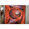 Image 1 : FRAMED OIL ON CANVAS, "THE BOWL OF KNOWLEDGE"; BY LINDA TING WAREHAM, 2003 (31 3/4" X 31 3/4")