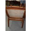 Image 2 : MOON GAZING CHAIR (WOOD W/ CANE SEAT & BACK)