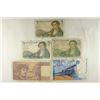 Image 2 : 5 PIECES OF FRENCH CURRENCY 3-1943-5 FRANCS,