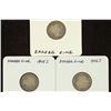 Image 1 : 1904, 1905-S & 1906-S BARBER DIMES