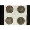 Image 1 : 4 ASSORTED CANADA TRADE DOLLARS BRILLIANT UNC