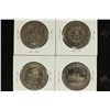 Image 2 : 4 ASSORTED CANADA TRADE DOLLARS BRILLIANT UNC