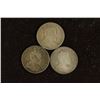 Image 2 : 1906, 1907 & 1909 CANADA SILVER 10 CENTS