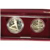 Image 1 : 1992 US OLYMPIC 2 COIN PROOF SET WITH AN