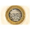 Image 1 : CASINO $10 SILVER TOKEN (UNC) 1996 GRAND CASINO