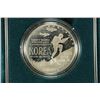 Image 1 : 1991 KOREAN WAR MEMORIAL PROOF SILVER DOLLAR